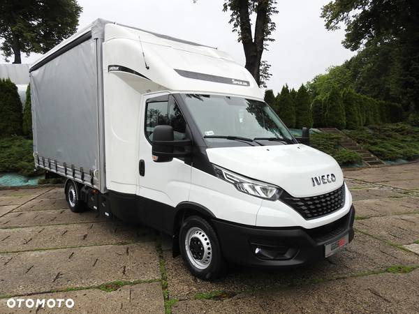 Iveco DAILY 35S18 AUTOMAT HI-MATIC PLANDEKA ZESTAW Z PRZYCZEPĄ BLYSS 18 PALET 180KM [ 414269 ] - 26