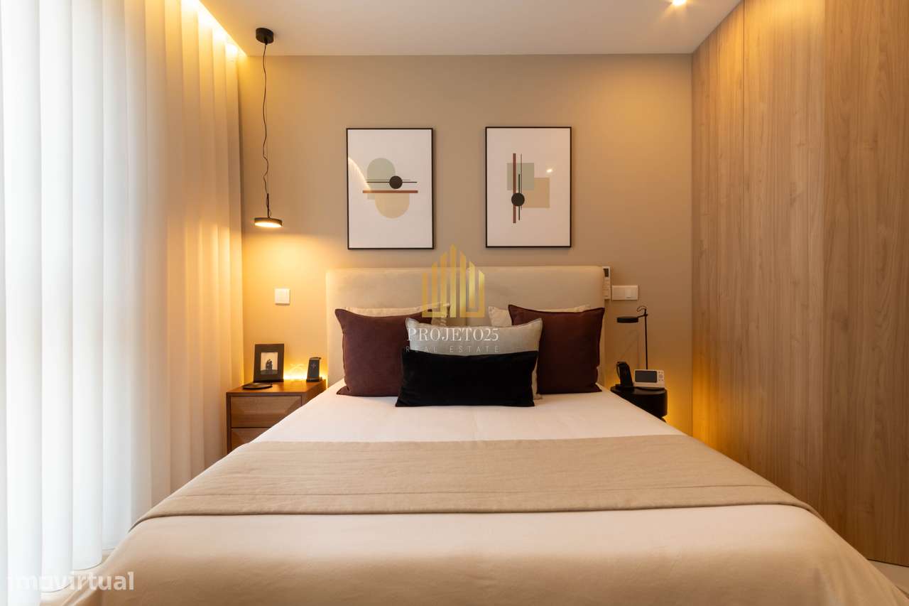 Luxuoso T2 Green Terrace, com grande varanda, zonas verdes e jardins.-31