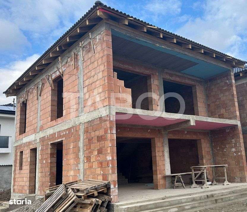 Casa individuala 130 mpu de vanzare curte libera 410mp zona Selimbar - Imagine principală: 4/15