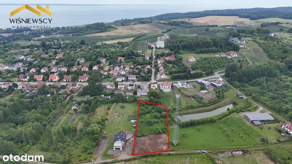 Działka budowlana z widokiem na Zalew Tolkmicko - Pełny obrazek: 2/7