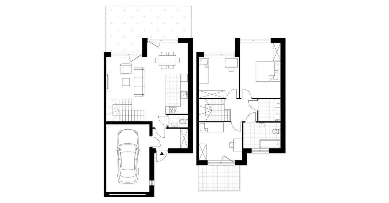 4-pokojowy dom 112m2 + ogródek Bez Pośredników - Pełny obrazek: 3/8