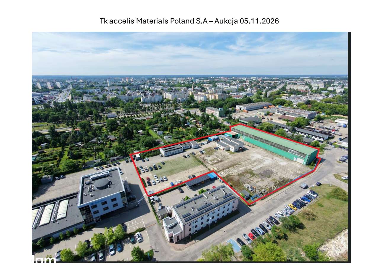 Sprzedaż nieruchomości w trybie aukcji – Toruń ul. Grudziądzka 157A