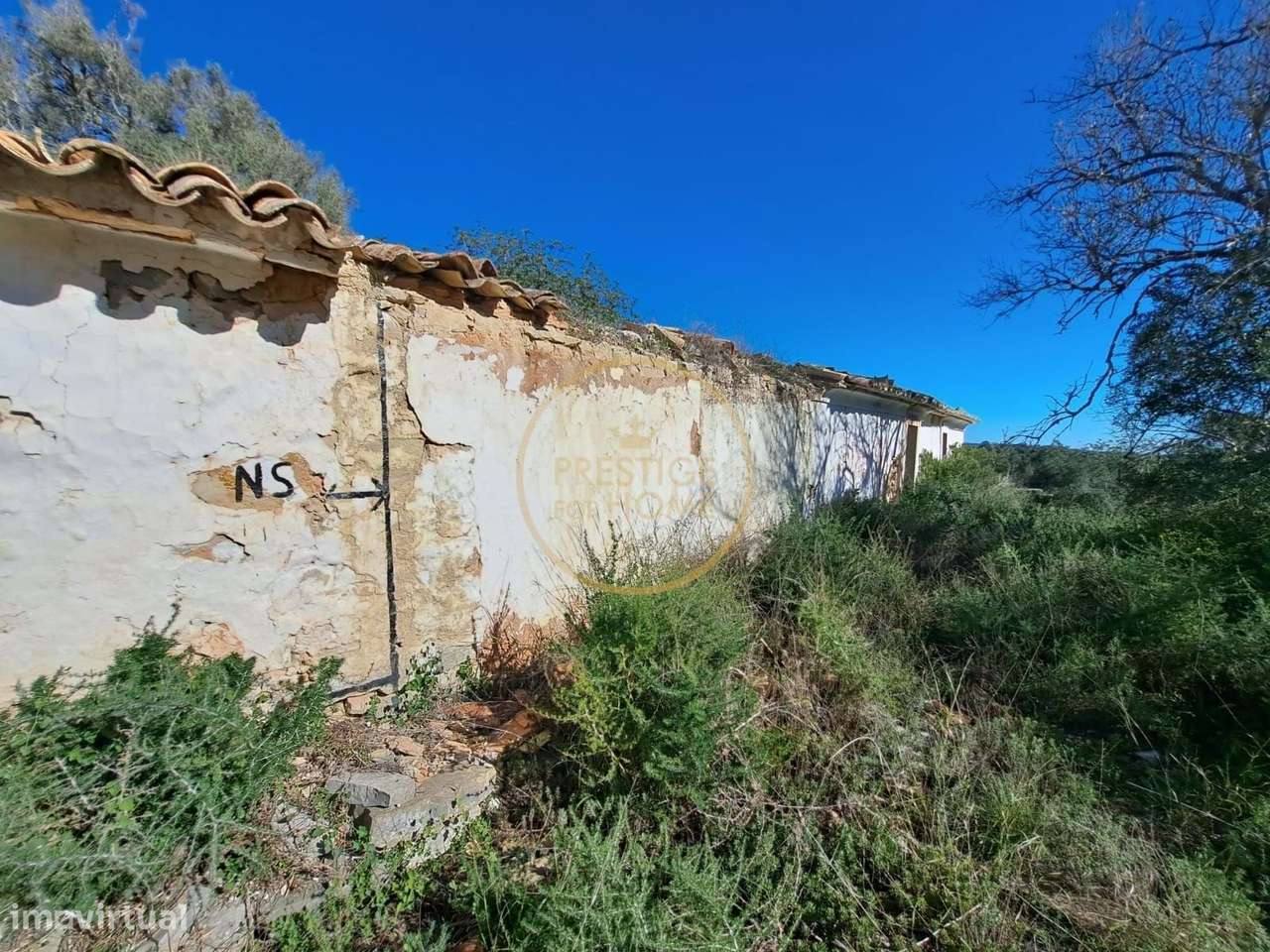 Terreno com ruína - Vista Mar  - 5 min de Loulé - Grande imagem: 5/30