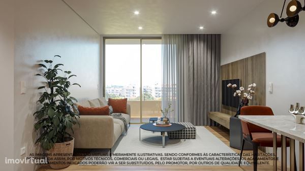 Apartamento T1 para Arrendar Canidelo Gardens I