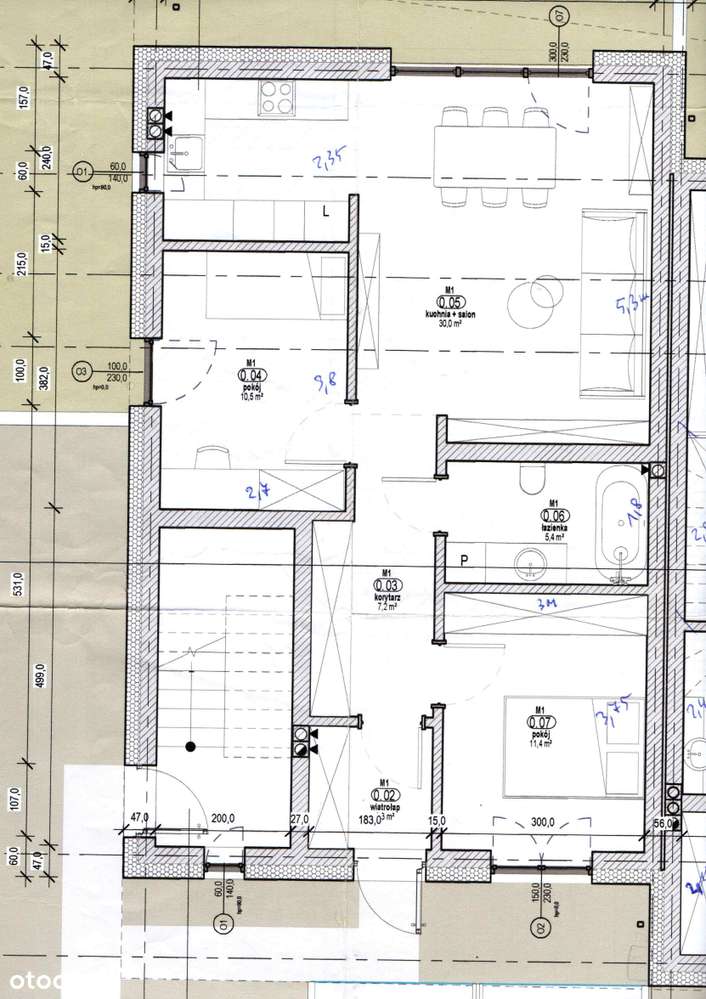 Marki parter 68 m2 ogródek 115m2 2mp bezpośrednio - Pełny obrazek: 5/5