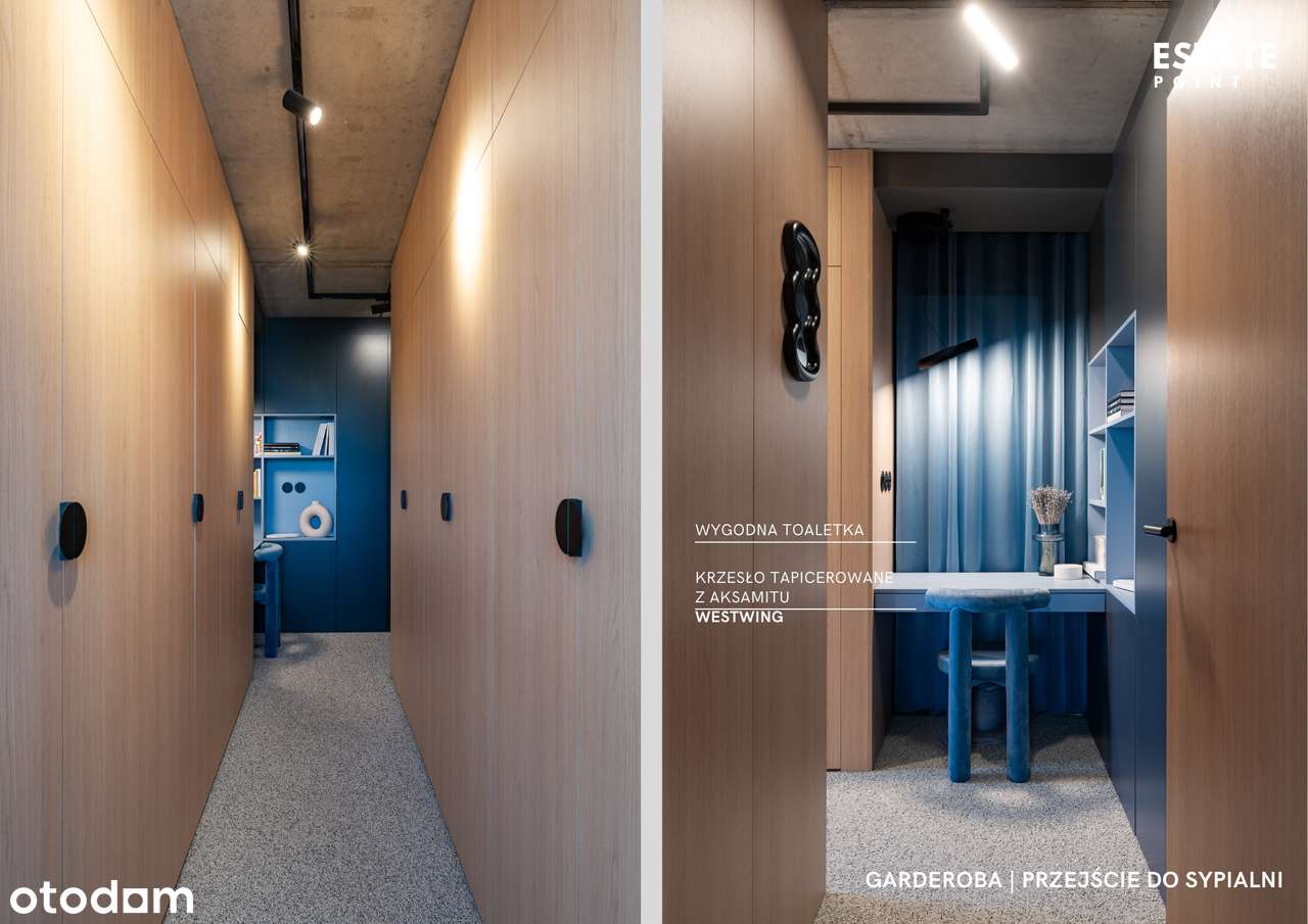 3 pokojowe M. 80,86 m² + prywatne biuro lub siłownia 37 m²-9