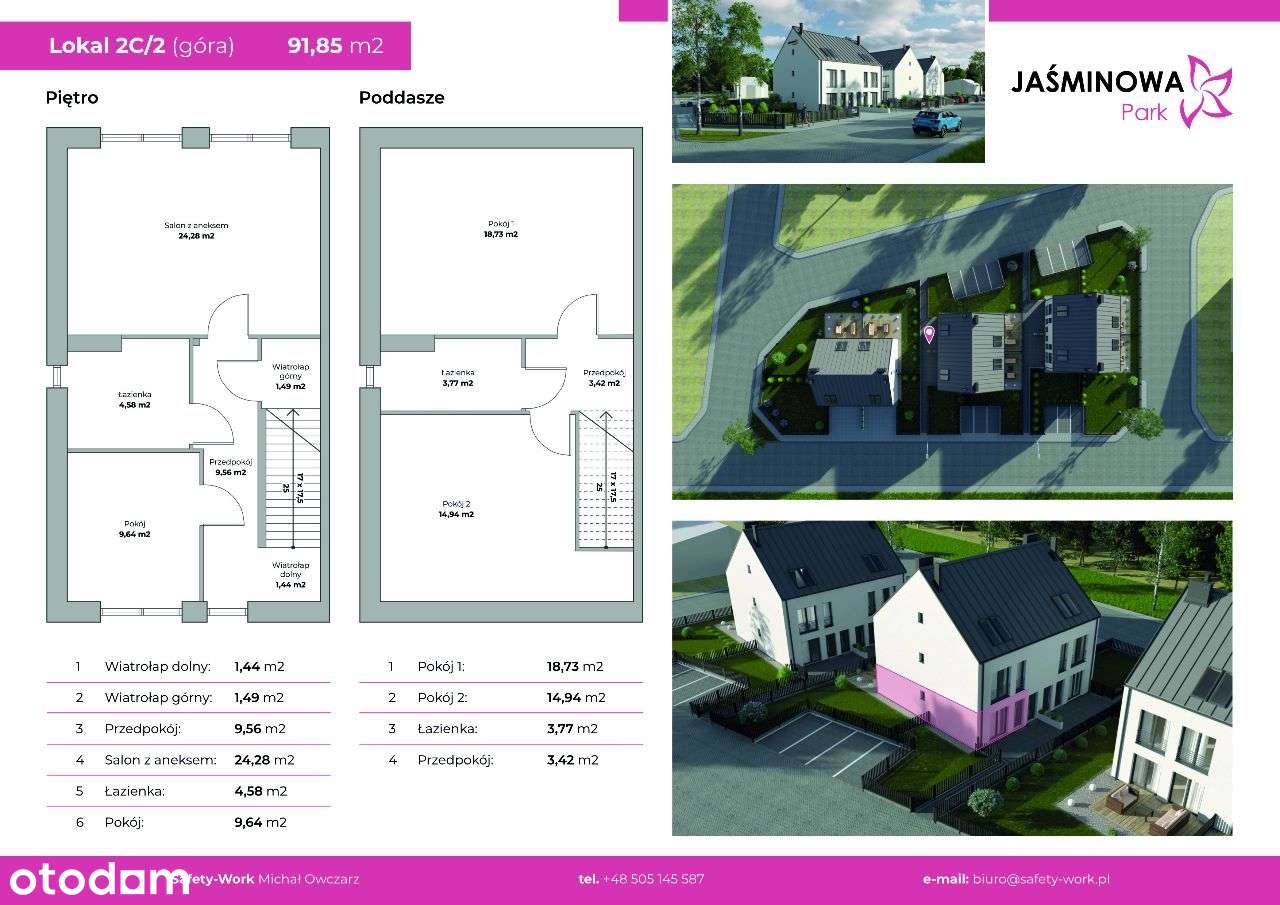 Jaśminowa Park - Mieszkania dwupoziomowe blisko lasu i jeziora!-5