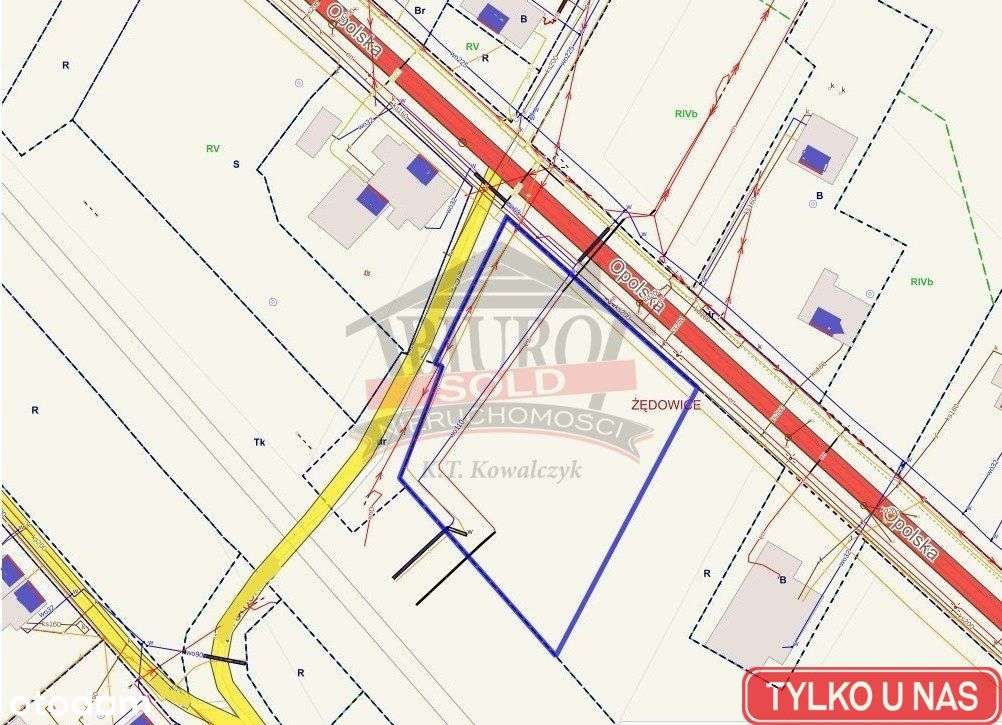 Żędowice narożna działka 26,17 a, pod dom i usługi-5