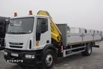 Iveco EUROCARGO 160E22 / 4X2 / SKRZYNIOWY - 7,5 M + HDS HYVA 911 / PILOT / ROTATOR / EURO 5 / 2012 ROK - 10