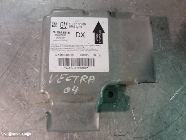 CENTRALINA DO AIRBAG OPEL VECTRA C  13170589 - 1