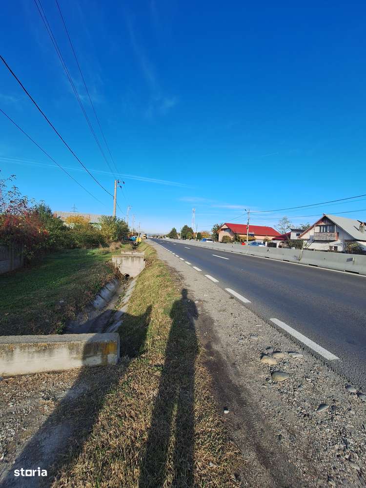 Teren cu deschidere  la DN -Raureni - 4 banzi-0