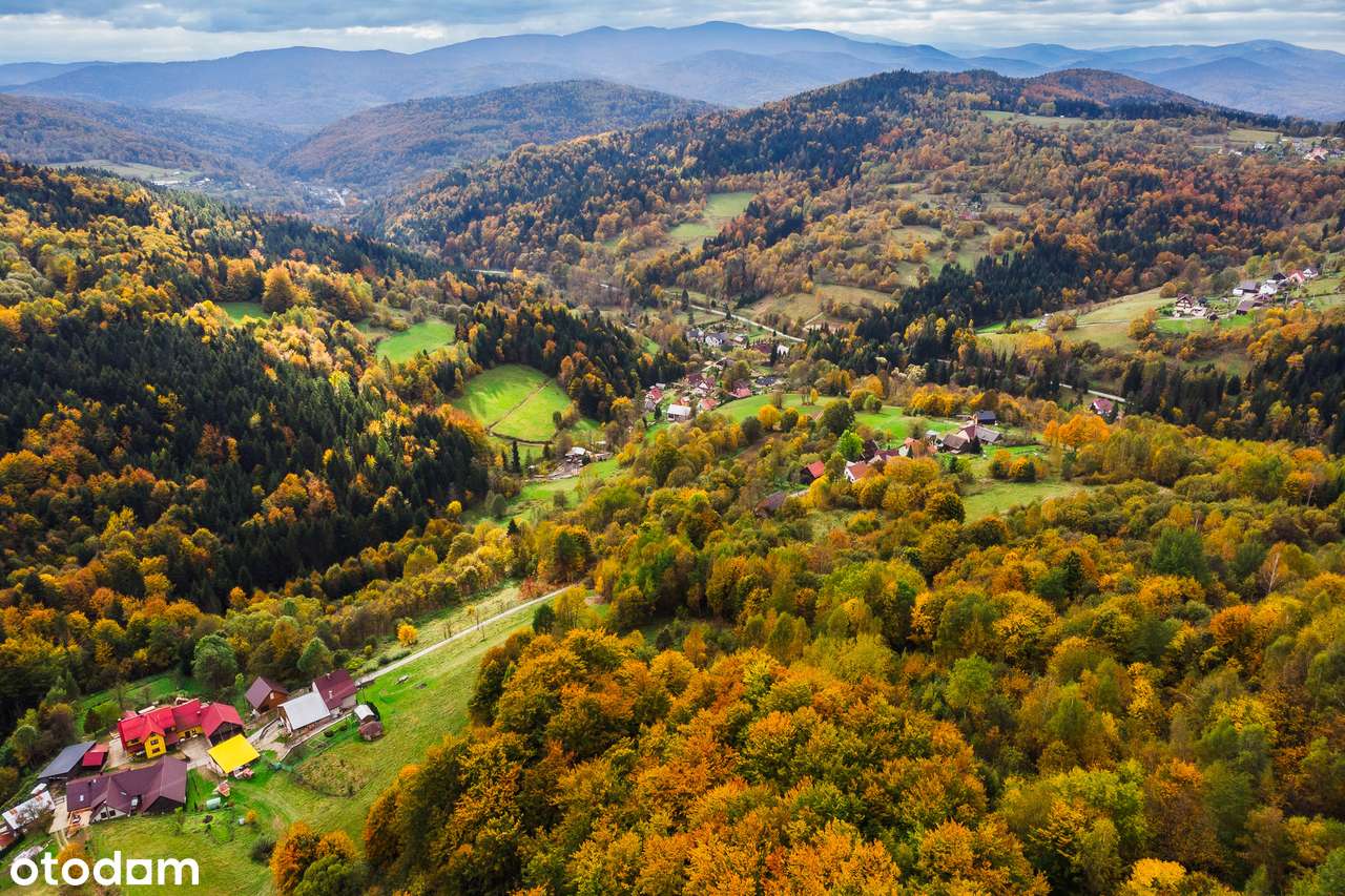 Na krańcu świata, budowlana, w górach, idealna pod domki na wynajem-14