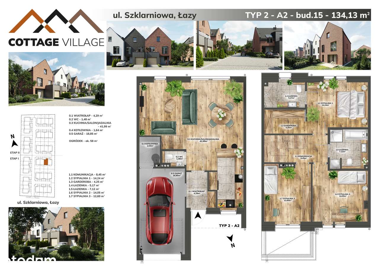 ŁAZY - Osiedle nowoczesnych domów o pow. od 134 do 190 m2!-7