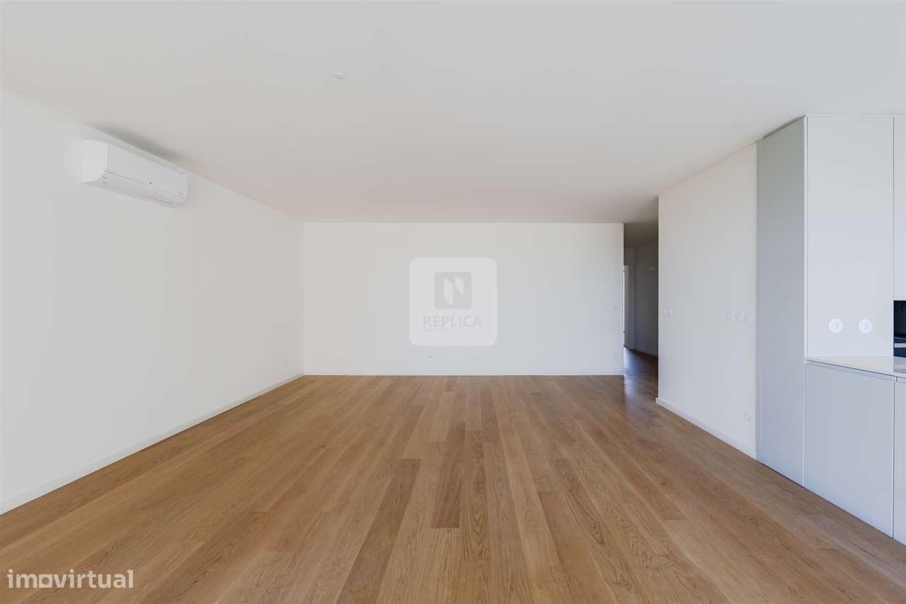 T3 com Varanda Vistas Mar Canidelo | T3 Gaia | Apartamento Le Parc-11