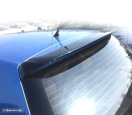 AILERON SPOILER PARA VOLKSWAGEN VW POLO MK4 01-09 ABS PRETO BRILHANTE - 4