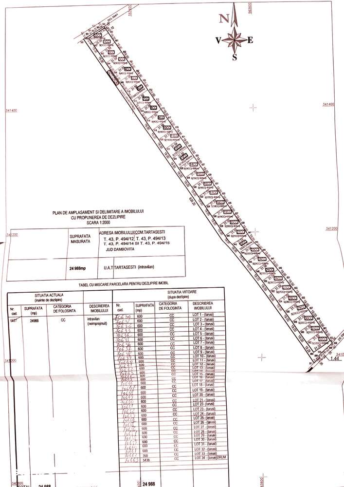 Teren intravilan Tartasesti - Imagine principală: 3/3