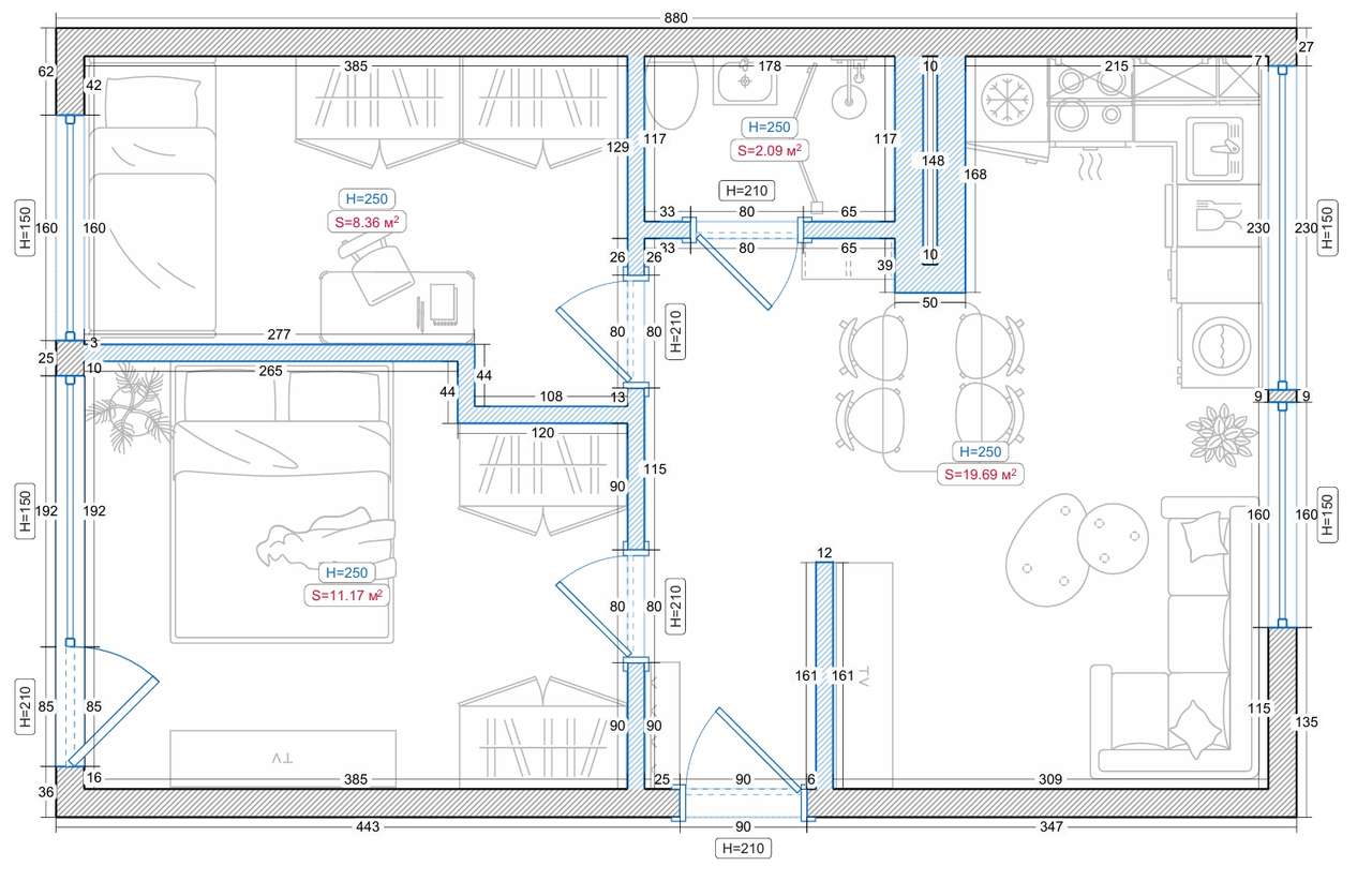 3 pokoje po remoncie + balkon – wprowadź się od razu!-8