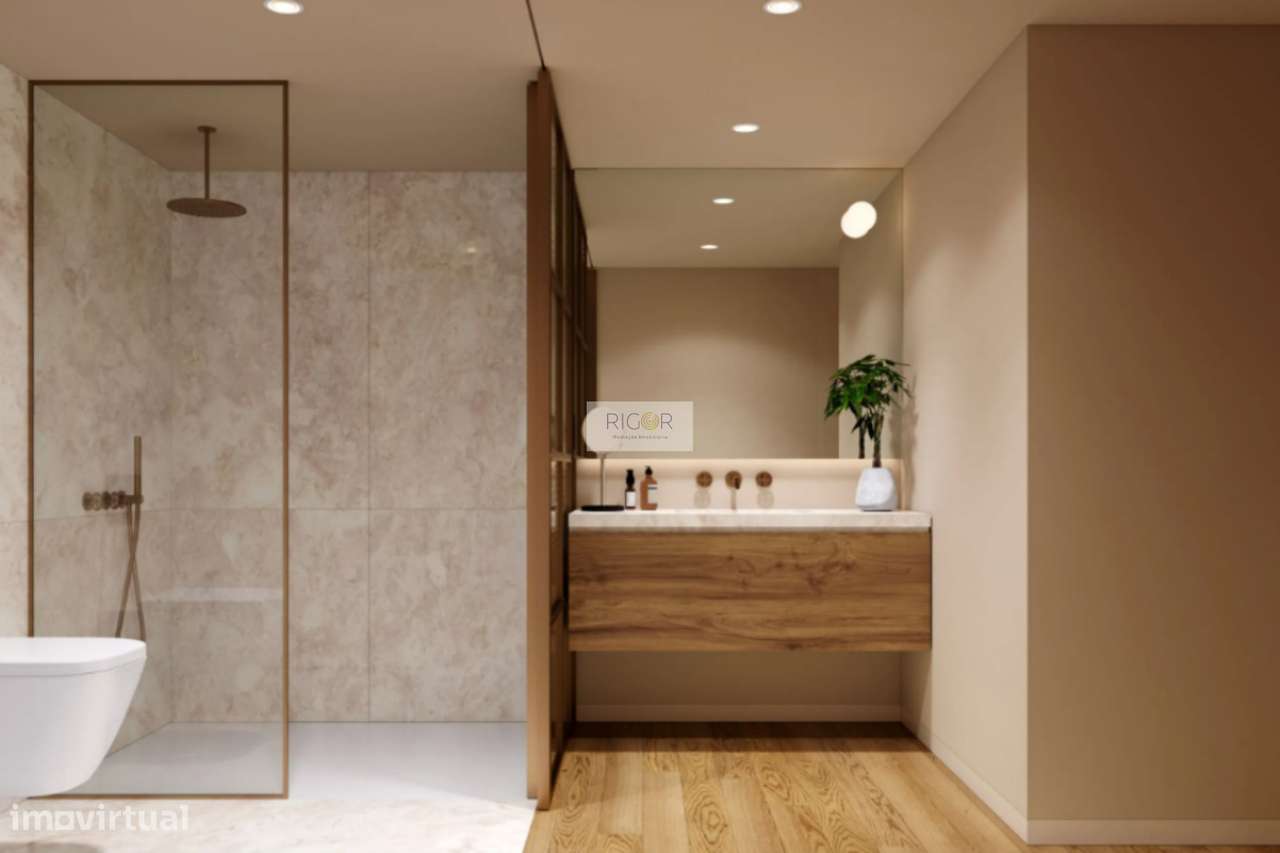 Apartamento T2 com varanda Matosinhos SUL a 300mts da praia-5