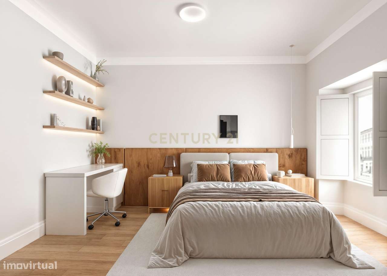 Apartamento Remodelado T2 no Centro Histórico das Caldas da Rainha - Grande imagem: 4/11