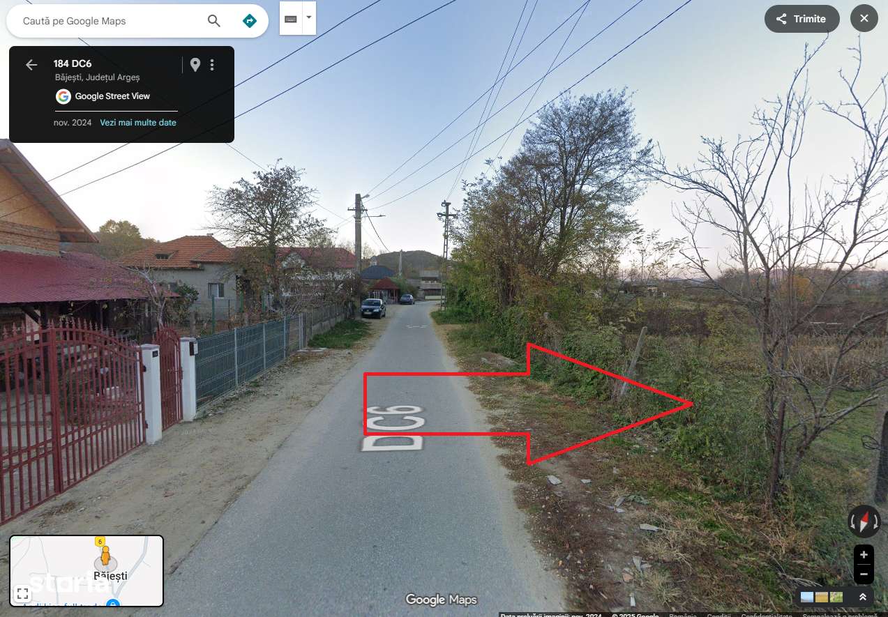 Teren Bajesti, Com. Balilesti, 920 mp, intravilan-0