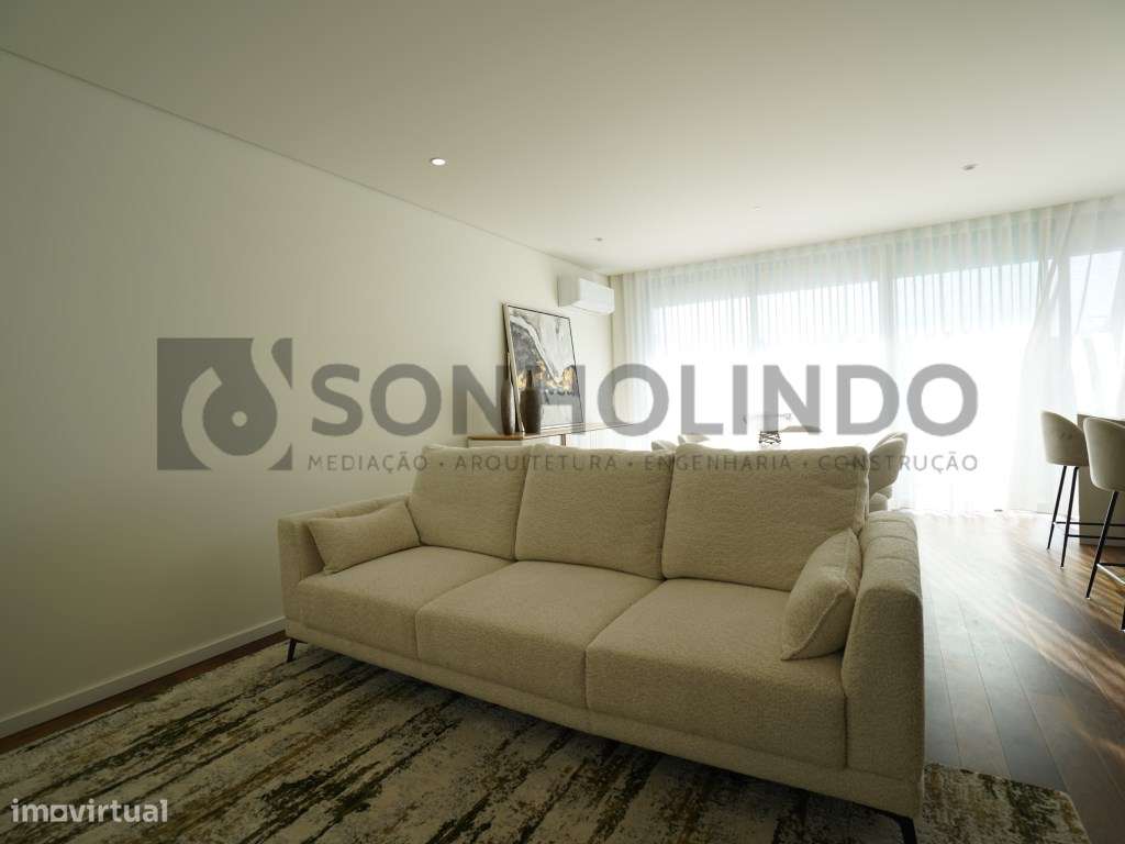 Apartamento T2 novo com varanda, exposição solar a poente, garagem ...-18