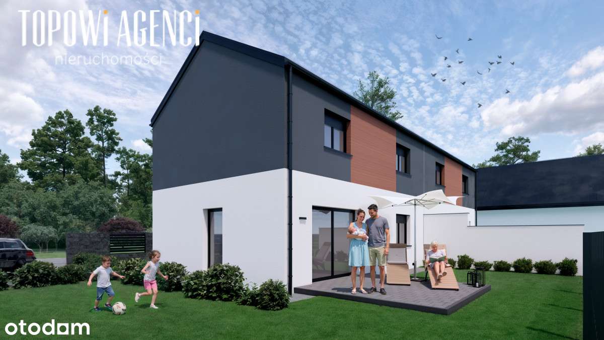 Dom w Nadmie w stanie deweloperskim na sprzedaż-1