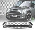 GRELHA FRONTAL PARA MINI COOPER S 01-06 CARBONO - 1