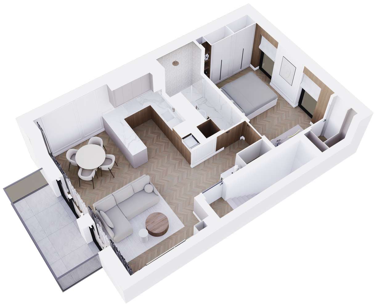 3 pokoje + ogródek | Puszcza 600m | Kraków 30 min | Bez prowizji-18