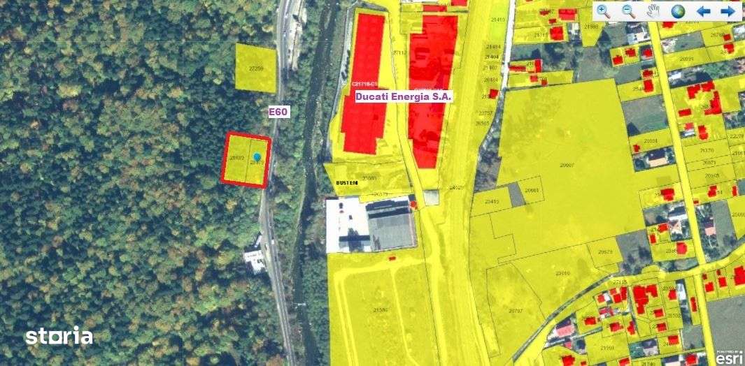 Teren intravilan 2500m² - DESCHIDERE 54 ML ~  BUSTENI - Imagine principală: 4/7