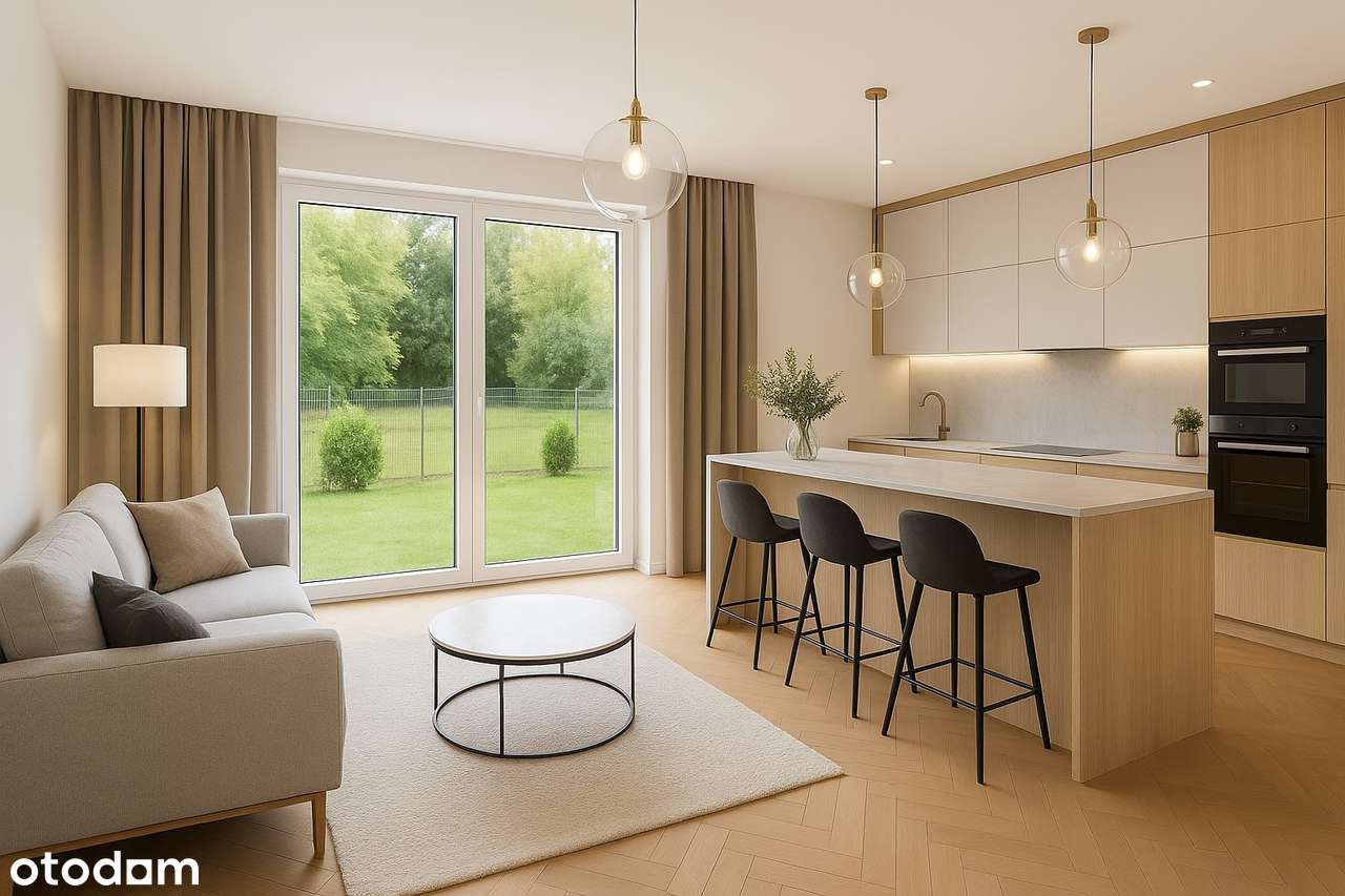 Dni otwarte w sobotę_Nowe z Ogrodem >200m2_25min od Gdańska pociągiem