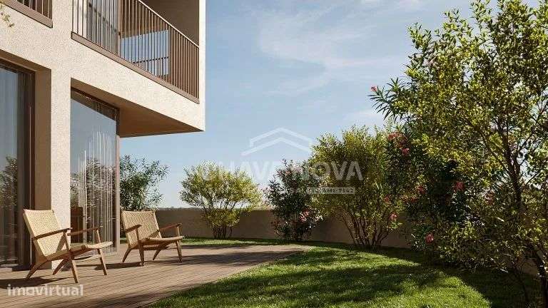 T2 Novo c/ Varanda e Lugar de Garagem 2 Viaturas em Arcozelo (Praias)-19
