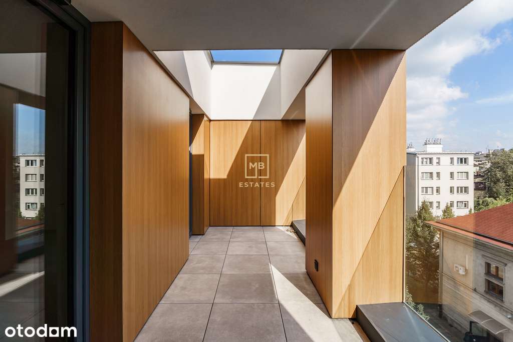 Apartament z tarasem na dachu z widokiem na Wawel-11