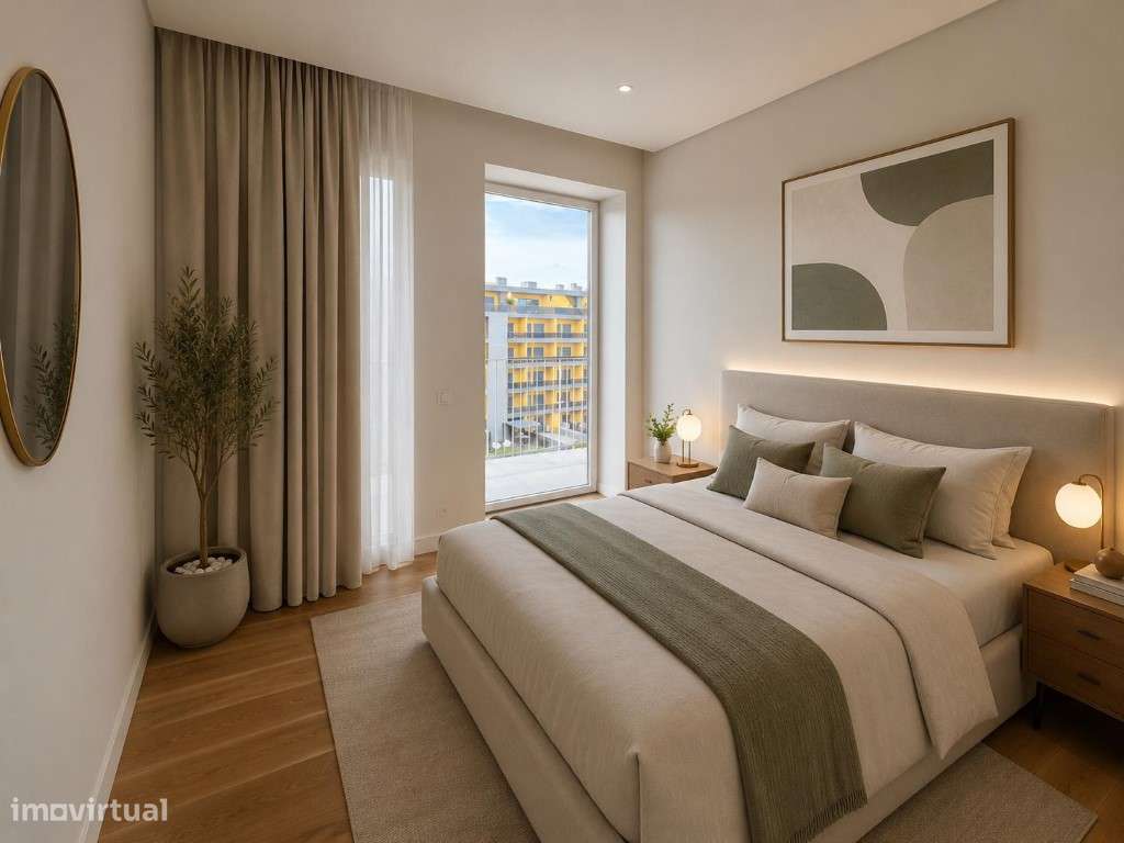 Excelente Apartamento T2, NOVO! Primeira linha do mar, com 2 estaci...-18