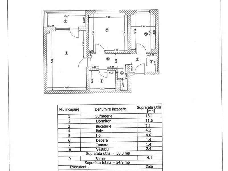 Apartament - 2 camere - decomandat- Dristor-6