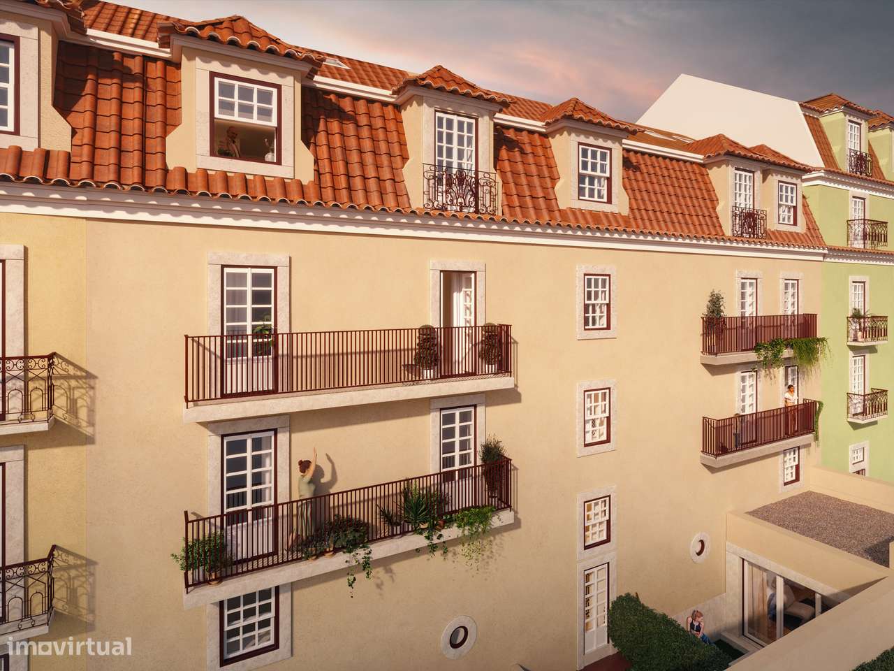 Espaçoso Apartamento T1+1 Duplex em Arroios-4