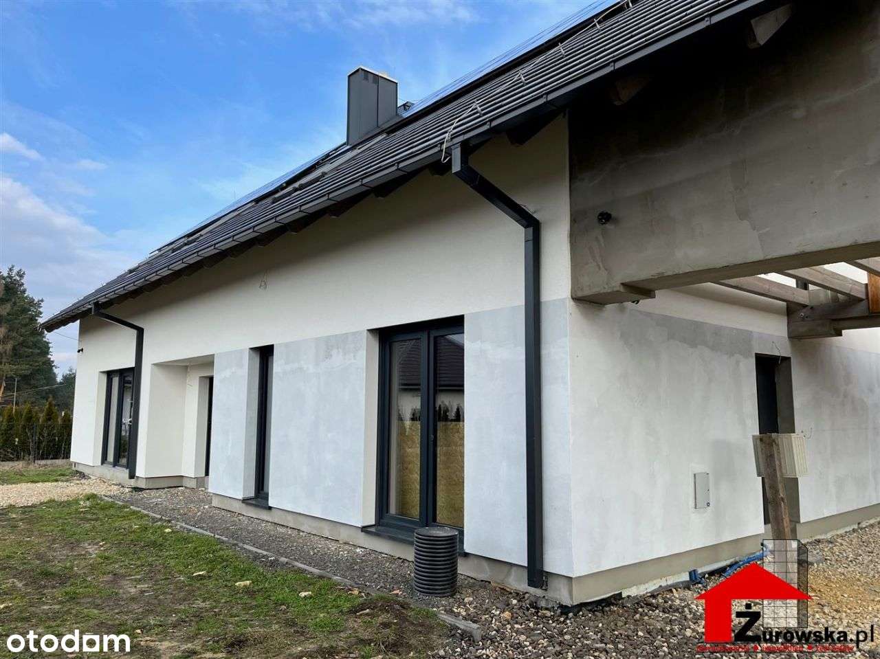 Nowy dom w zacisznym miejscu przy lesie dwurodzinn-4