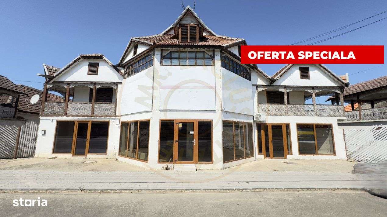 Spatiu de Inchiriat 184 mp, curte 280 mp, B-dul 25 Oct - Carei - Imagine principală: 1/19