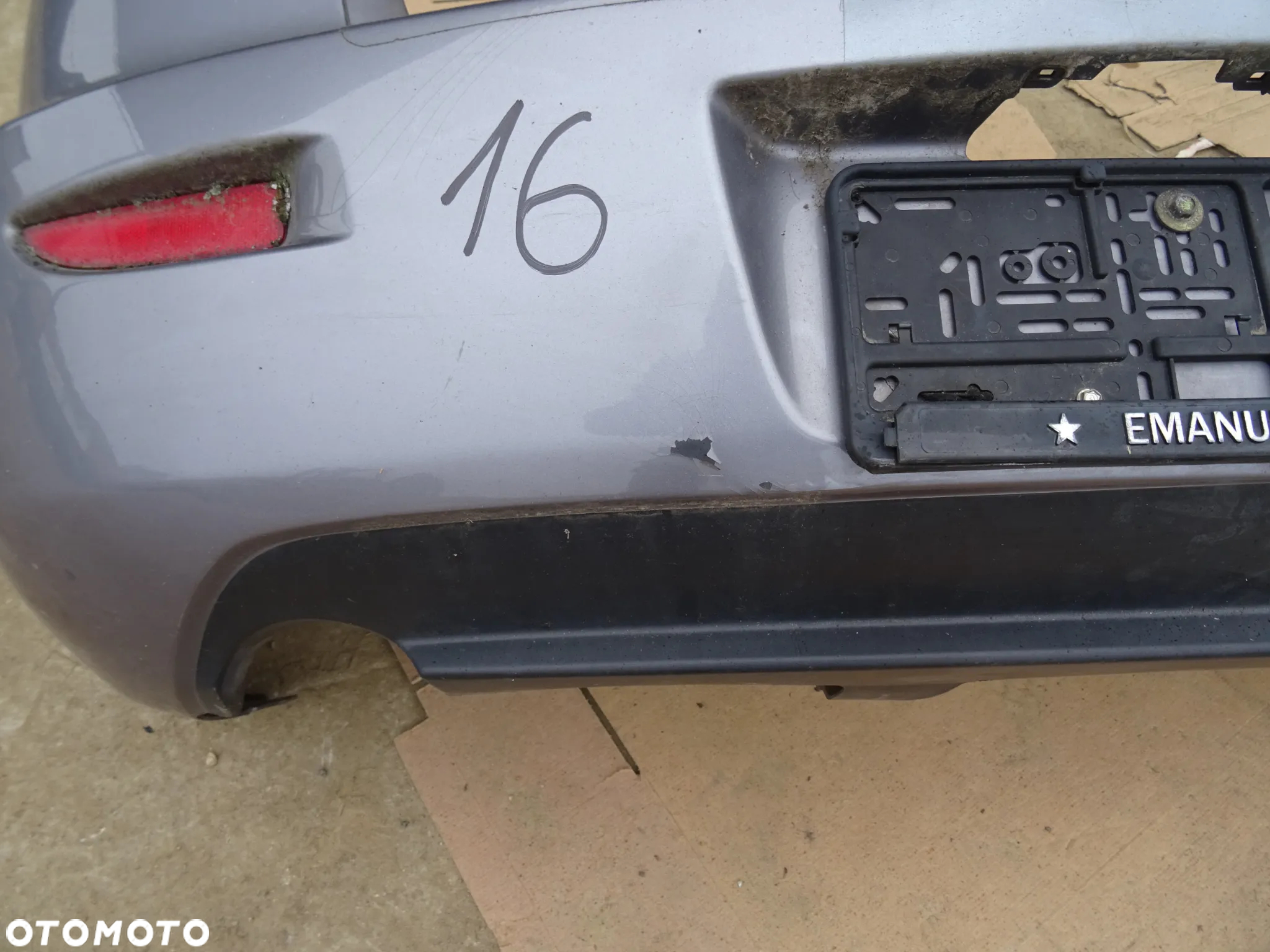 Zderzak Tył Mazda 3 BK 5D Sedan - 4