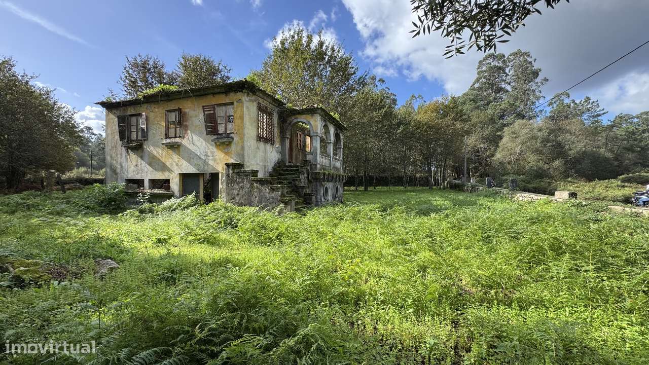 Ruína por renovar - 9700m2 - vedada em pedra - Vila Cova-0