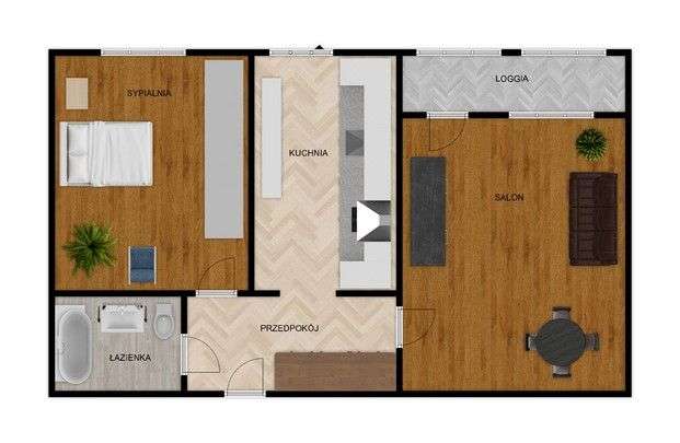 Loggia  Piękny widok  Funkcjonalny układ-17