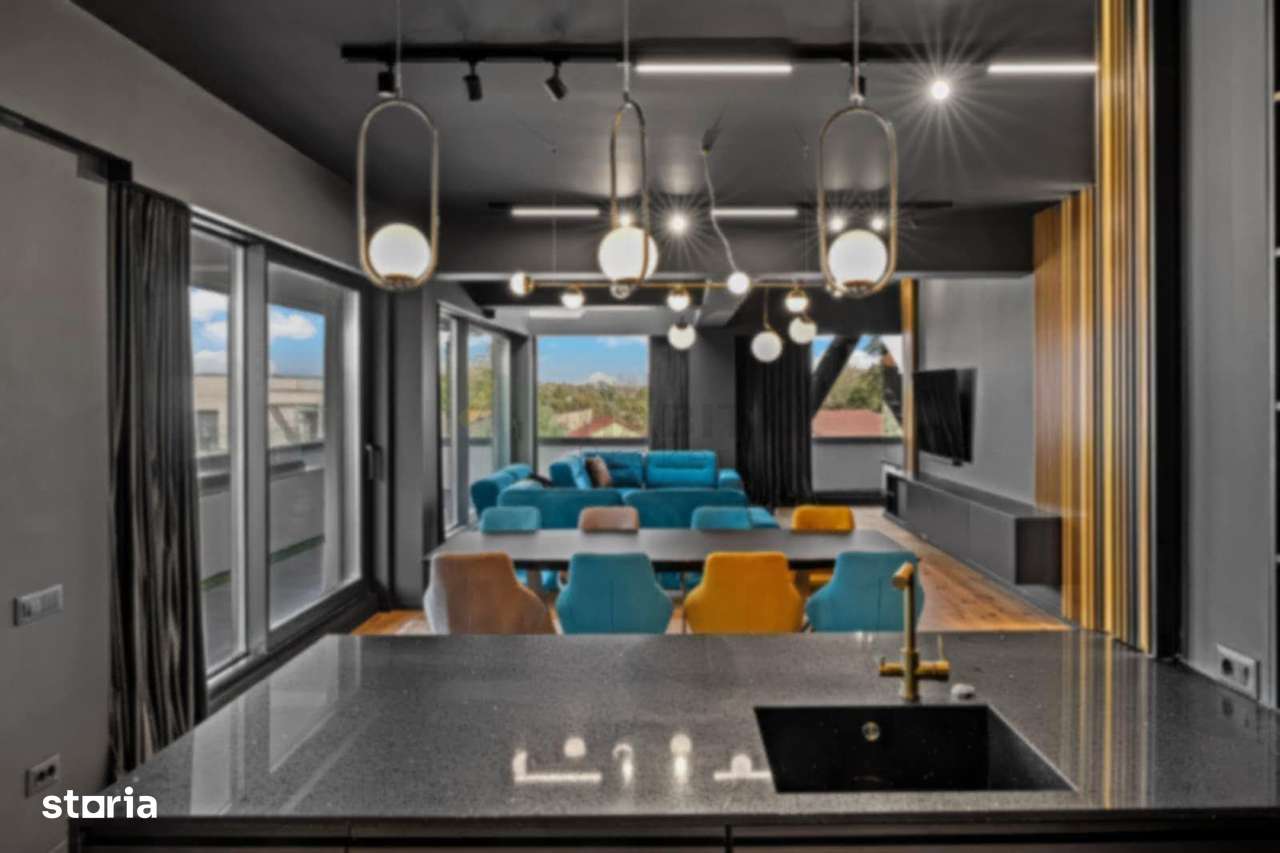 PENTHOUSE DE LUX – 3 CAMERE • DESIGN CONTEMPORAN • 108 MP UTILI + TERA-18