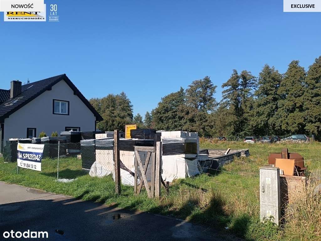 Działka z rozpoczętą budową w Stargardzie! - Pełny obrazek: 2/8