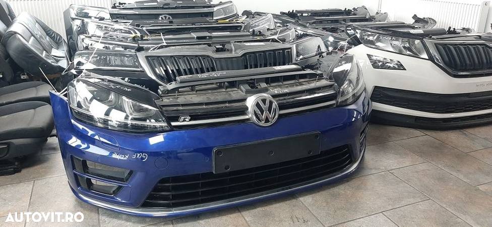 Fata completa golf 7 R-line,far led,stopuri,usi,haion,bară sp,Trager - 3