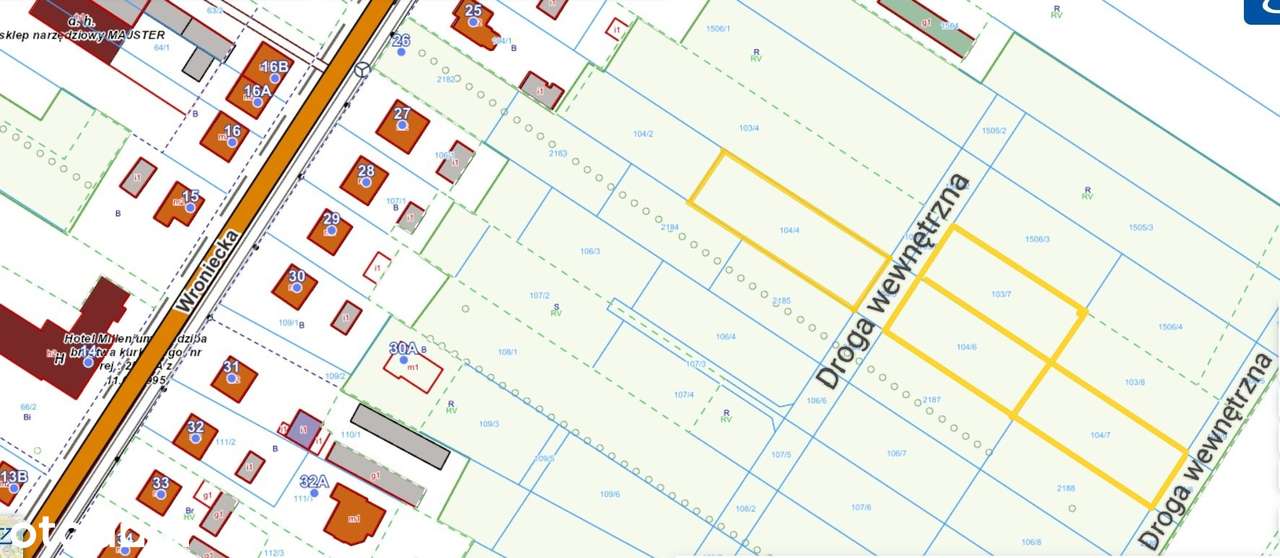Sprzedam CZTERY działki budowlane Pniewy, pow. szam. - Pełny obrazek: 2/11