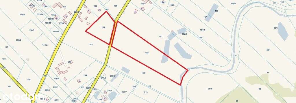 Działka Z Linią Brzegową Rzeki Pisa-2