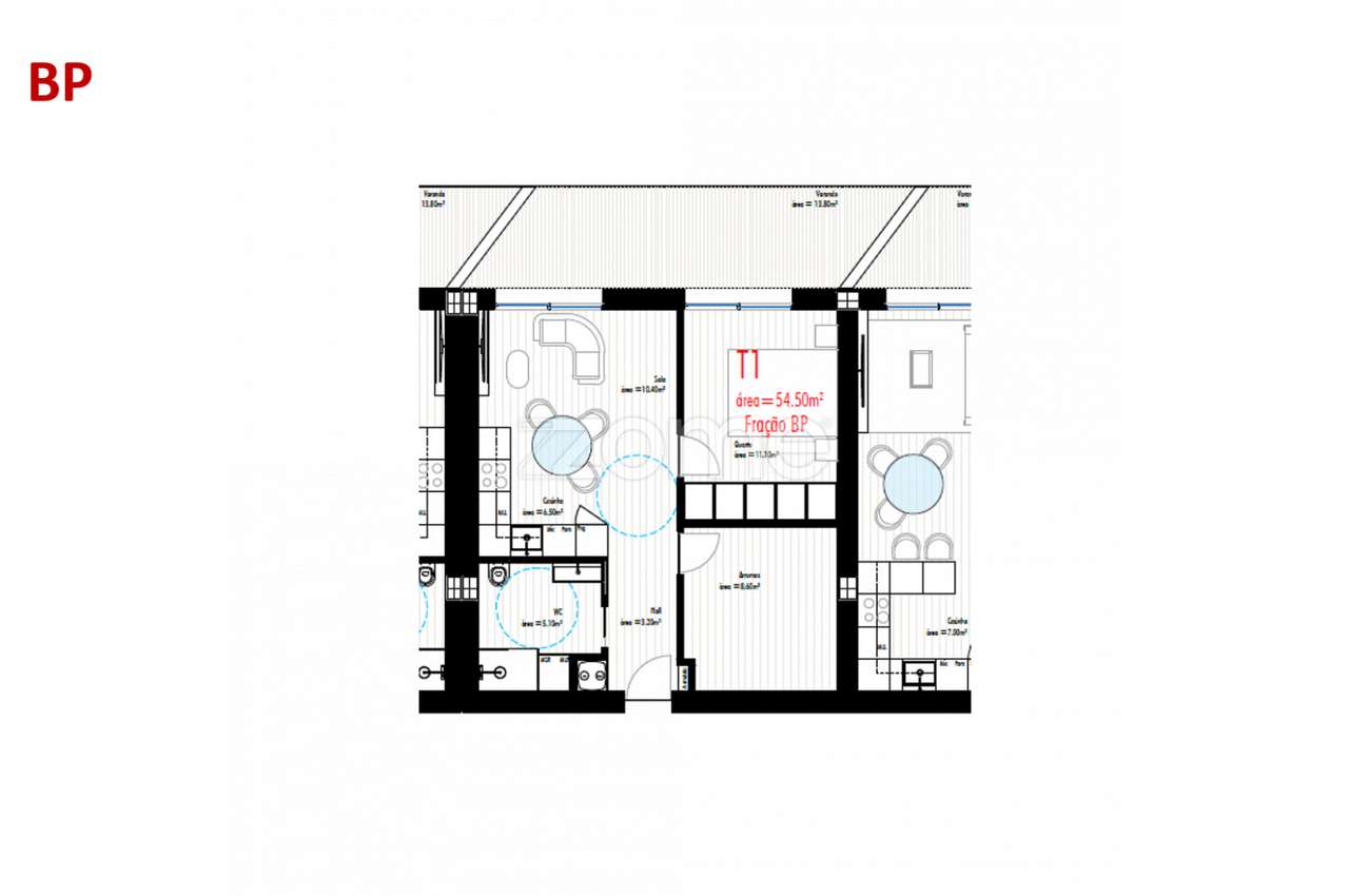 Apartamento T1+1 c/ Varanda, Freamunde, Paços de Ferreira (Fração B... - Grande imagem: 2/16