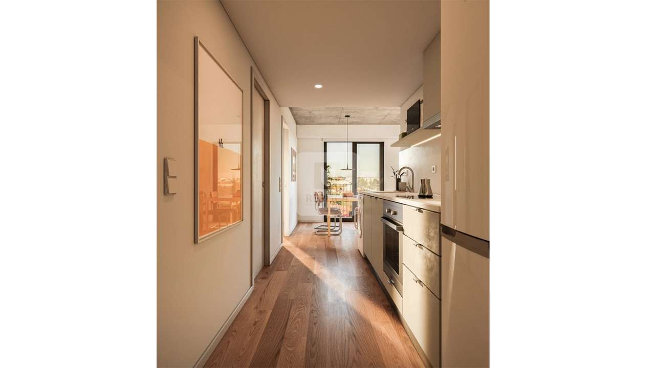 Apartamento T1+1 com Varanda e Garagem no CORE Leça, Leça da Palmeira - Grande imagem: 3/12