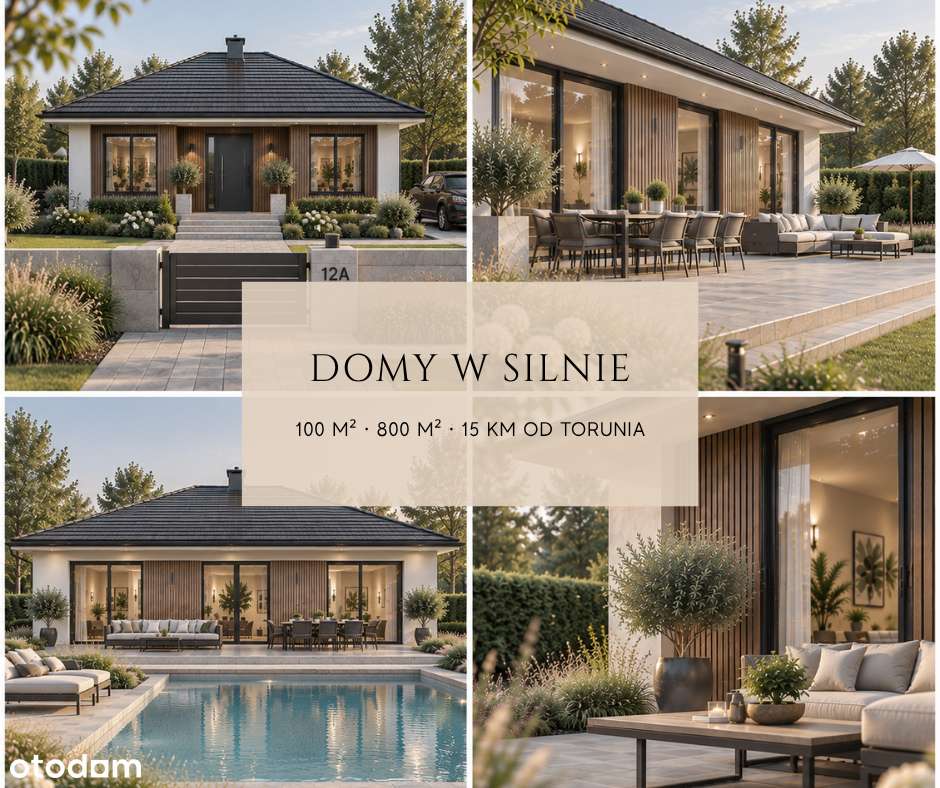 DOMY NA SPRZEDAŻ | SILNO | metraż 100 m² | DZIAŁKA 800 m²