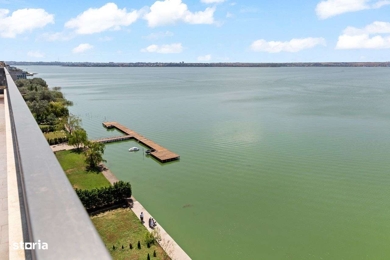 Solid Residence BUTOAIE- 2 CAMERE-CURTE PROPRIE finalizat,frontal lac - Imagine principală: 4/10