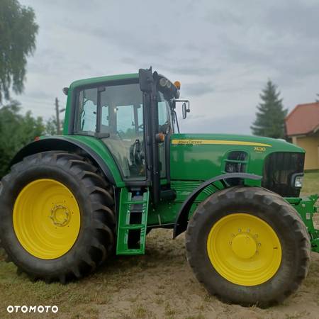 John Deere 7430 Premium Nowe opony VIDEO sprężarka - 7